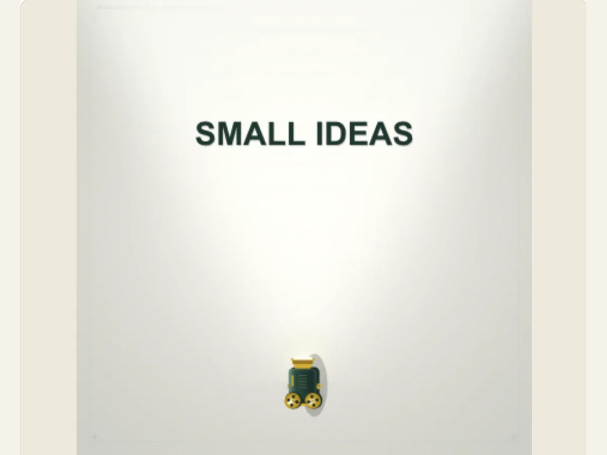 Captured PaperAnimationLab preview illustrating paper spotlight